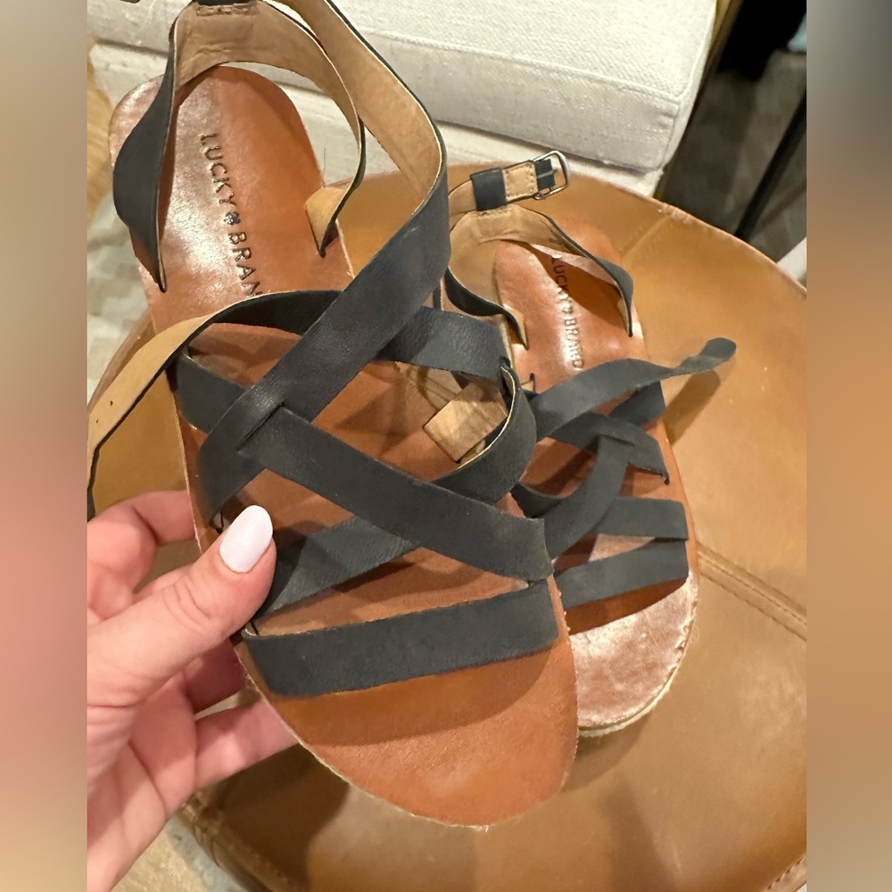 Lucky Brand Platform Sandals